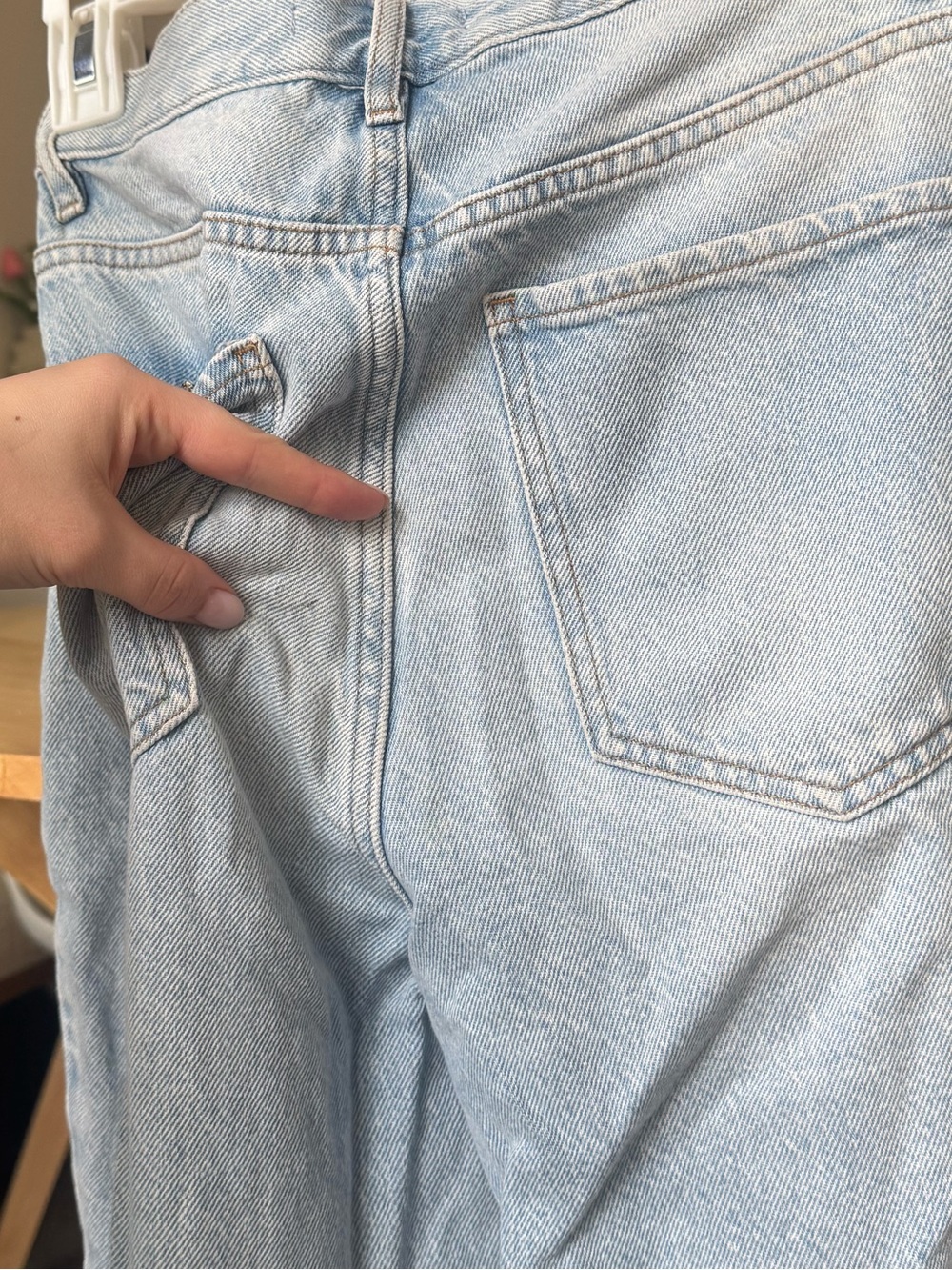 PacSun Light Wash Distressed Straight Leg Jeans - Picture 14 of 14